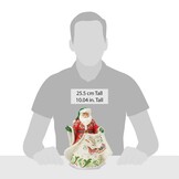 Figurine: Magical Sleigh Ride (Santa Musical Winter Scene)