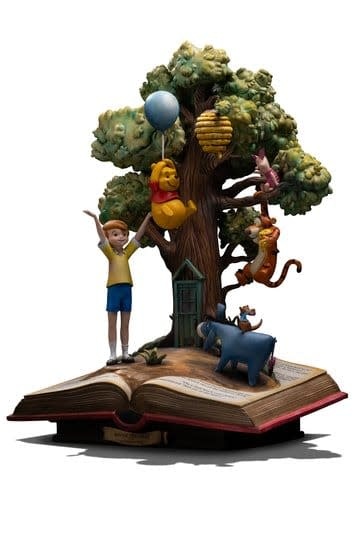 Figurine: Winnie the Pooh and Friends - Disney Classics Deluxe Art Scale Statue 1/10 (100th Anniversary) 31 cm