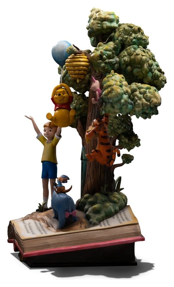 Figurine: Winnie the Pooh and Friends - Disney Classics Deluxe Art Scale Statue 1/10 (100th Anniversary) 31 cm