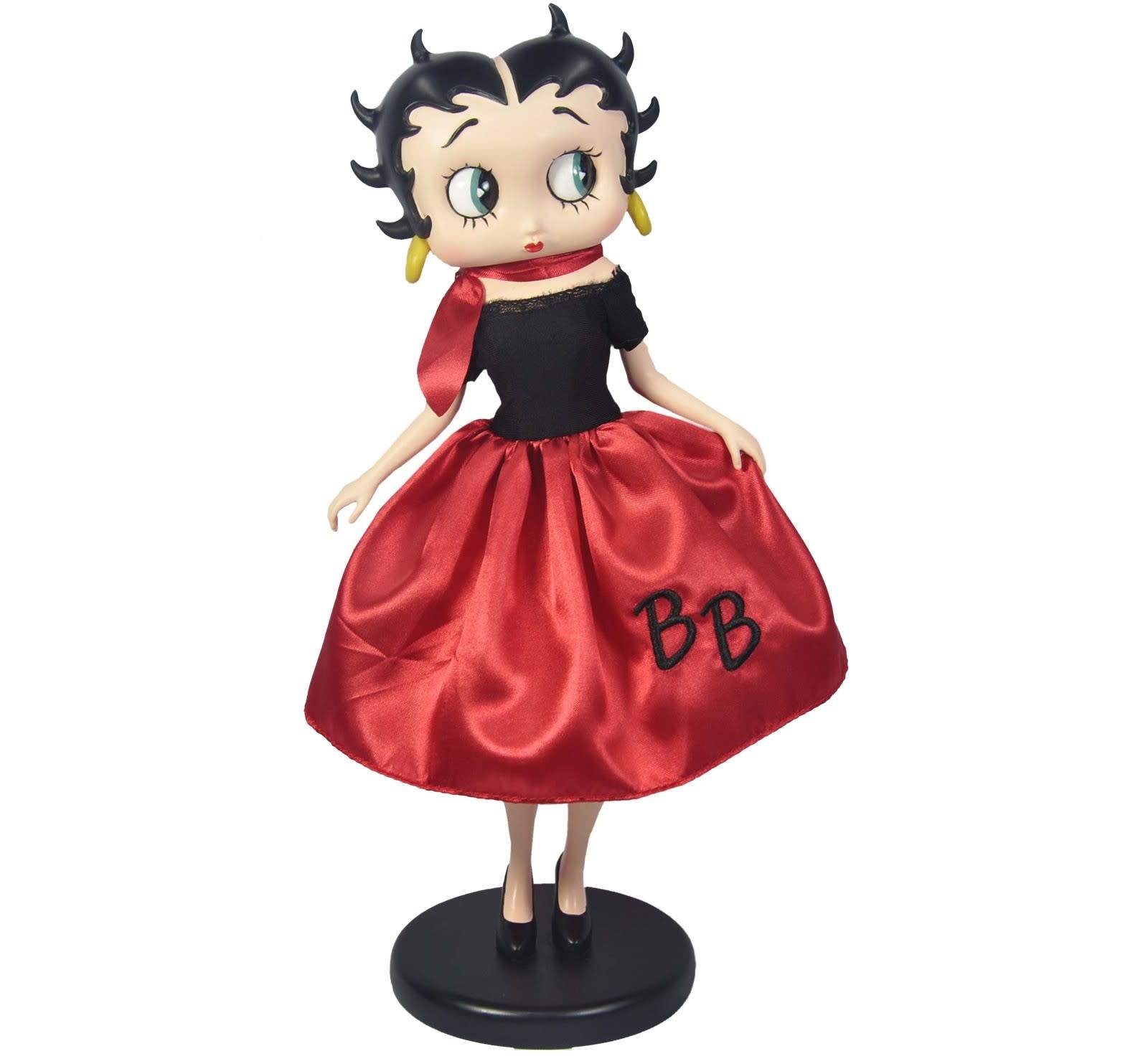 Figurine: Betty Boop - In 50's Costume (With Fabric Clothes)