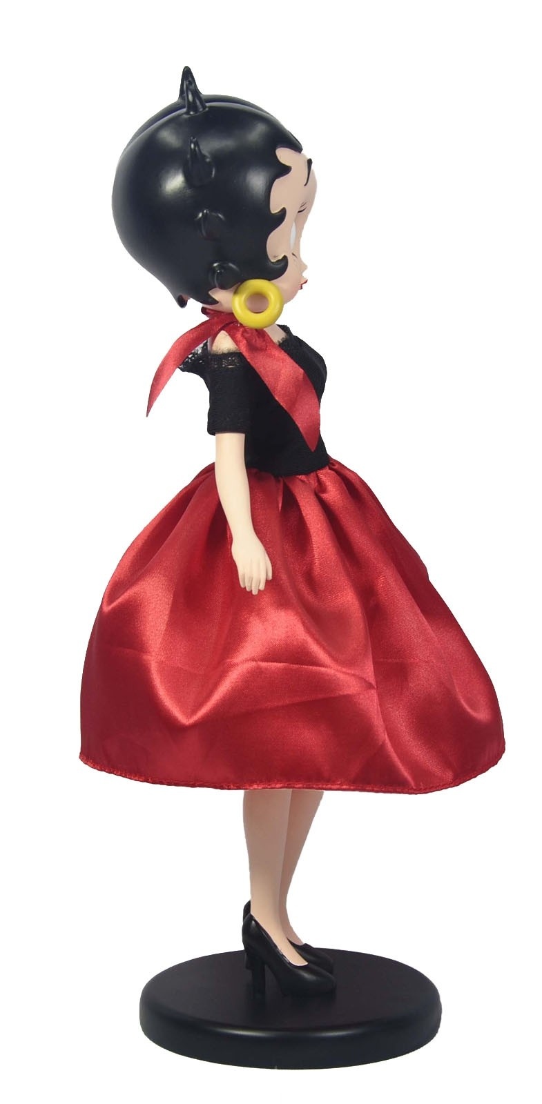 Figurine: Betty Boop - In 50's Costume (With Fabric Clothes)
