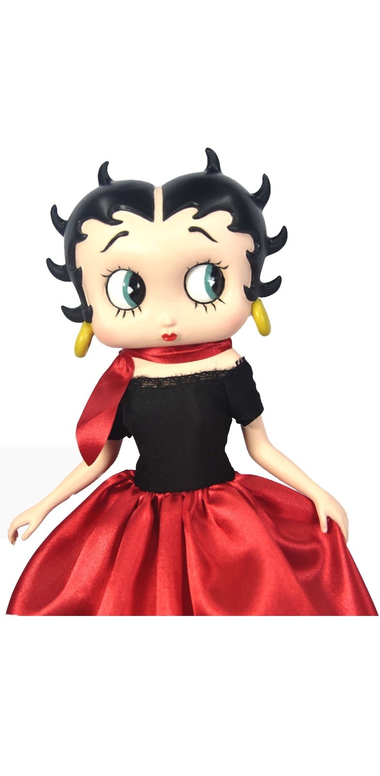 Figurine: Betty Boop - In 50's Costume (With Fabric Clothes)