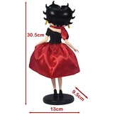 Figurine: Betty Boop - In 50's Costume (With Fabric Clothes)