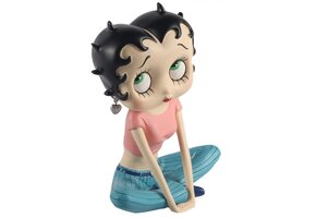 Figurine: Betty Boop - Sitting Cross legs 16cm