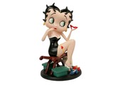 Figurine: Betty Boop Fitting Shoes Black Dress