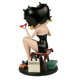 Figurine: Betty Boop - Fitting Shoes Black Dress