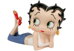 Figurine: Betty Boop Lying Down Sunny Day