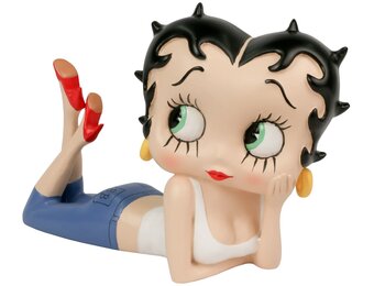 Figurine: Betty Boop Lying Down Sunny Day