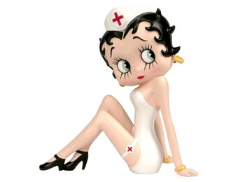 Figurine: Betty Boop Sitting Nurse.