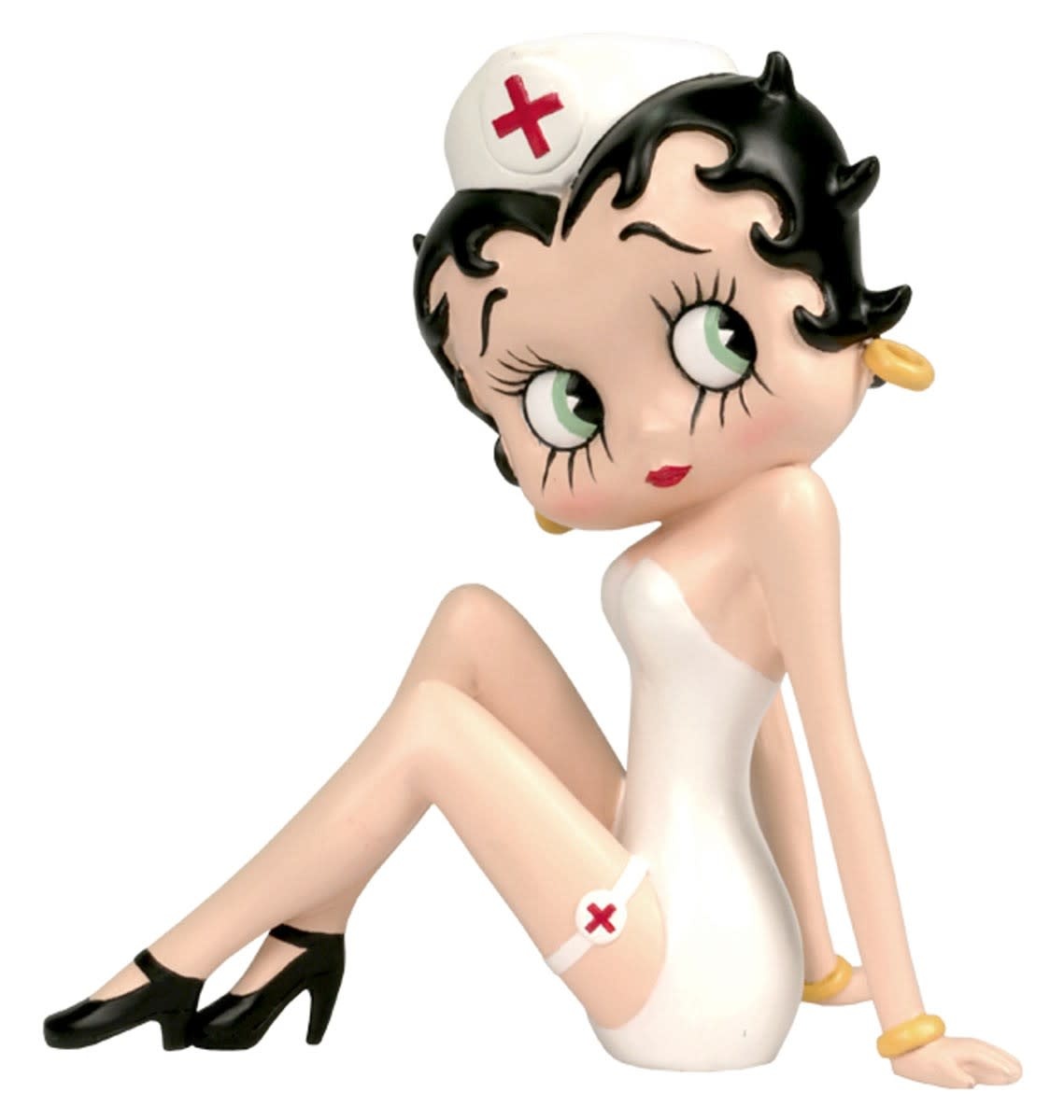 Figurine: Betty Boop Sitting Nurse.