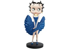 Figurine: Betty Boop Cool Breeze (Blue Glitter)