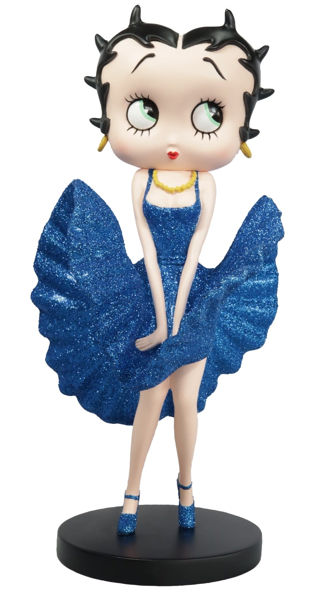 Figurine: Betty Boop - Cool Breeze (Blue Glitter)