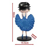 Figurine: Betty Boop - Cool Breeze (Blue Glitter)