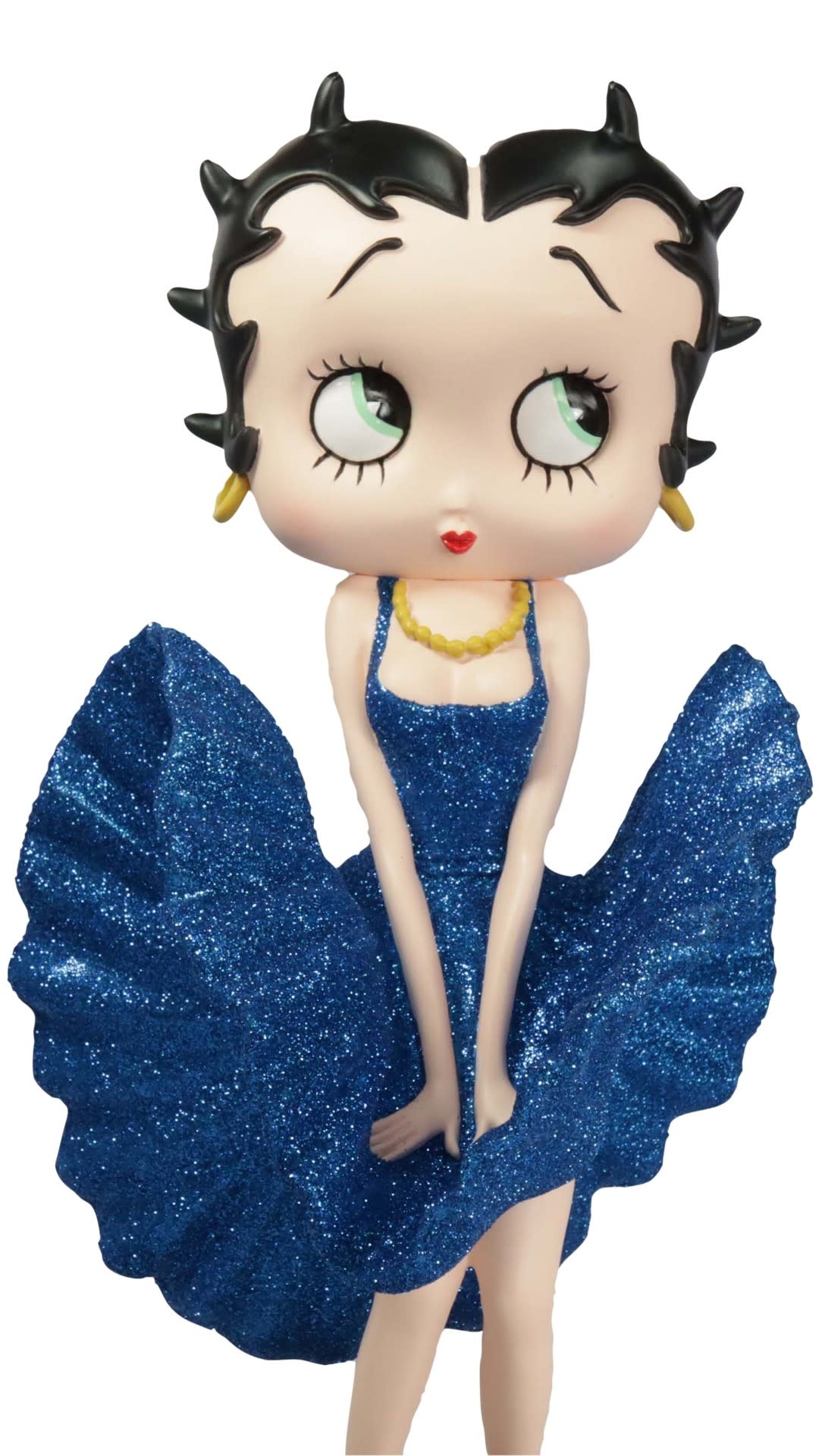 Figurine: Betty Boop - Cool Breeze (Blue Glitter)