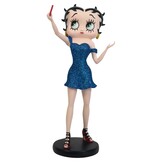 Figurine: Betty Boop - Selfie Blue Glitter