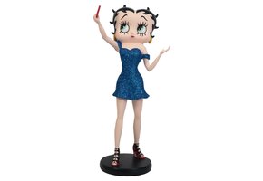 Figurine: Betty Boop - Selfie Blue Glitter