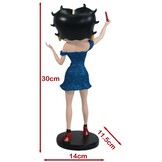 Figurine: Betty Boop - Selfie Blue Glitter