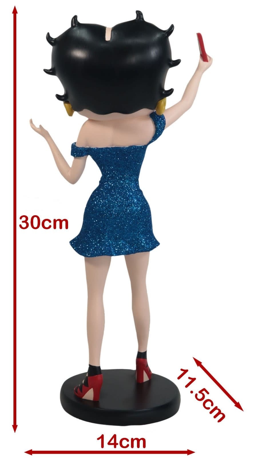 Figurine: Betty Boop - Selfie Blue Glitter