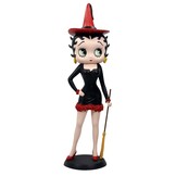 Figurine: Betty Boop - Witch Black Dress with Red Hat