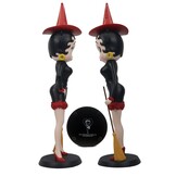 Figurine: Betty Boop - Witch Black Dress with Red Hat