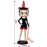 Figurine: Betty Boop Witch - Black Dress with Red Hat