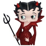 Figurine: Betty Boop Devil - Red Glitter Dress