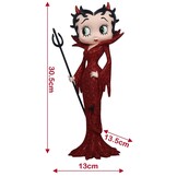 Figurine: Betty Boop - Devil Red Glitter Dress