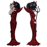 Figurine: Betty Boop Devil - Red Glitter Dress