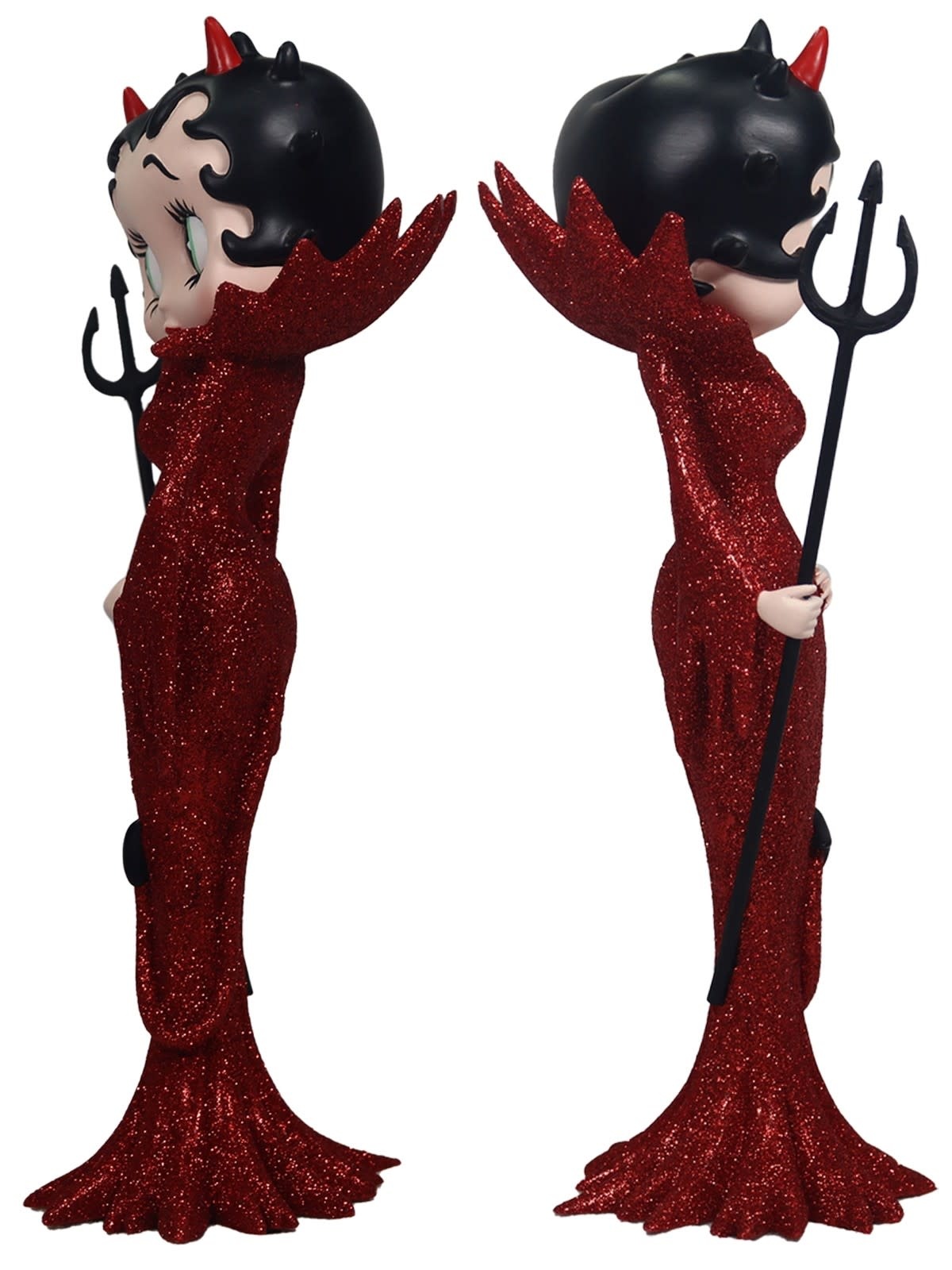 Figurine: Betty Boop - Devil Red Glitter Dress