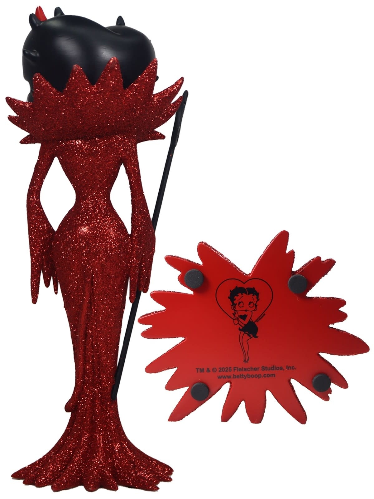Figurine: Betty Boop - Devil Red Glitter Dress