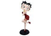Figurine: Betty Boop Blowing Kiss - Red Glitter Dress