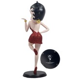 Figurine: Betty Boop - Blowing Kiss Red Glitter Dress