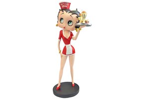 Figurine: Betty Boop - Diner Waitress