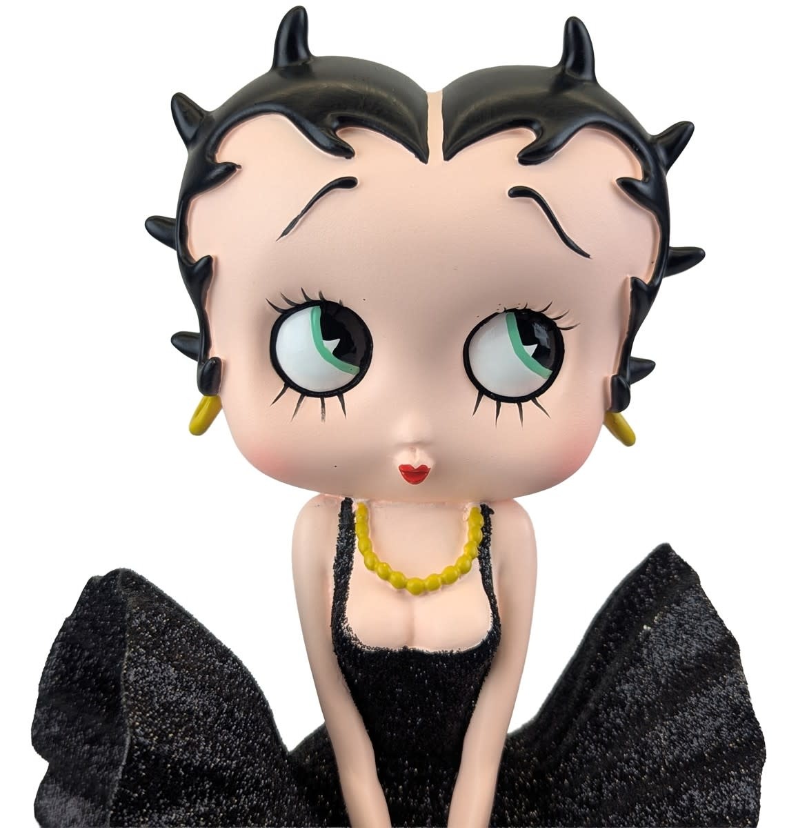 Figurine: Betty Boop Cool Breeze (Blk Glitter) Sm
