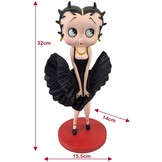 Figurine: Betty Boop - Cool Breeze (Blk Glitter) Sm