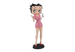 Figurine: Betty Boop Hairdresser Pink