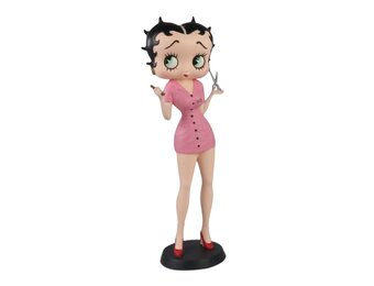 Figurine: Betty Boop Hairdresser Pink