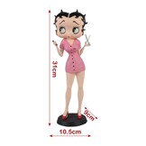 Figurine: Betty Boop Hairdresser Pink