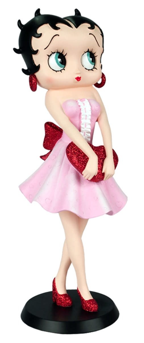 Figurine: Betty Boop Holding Red Heart