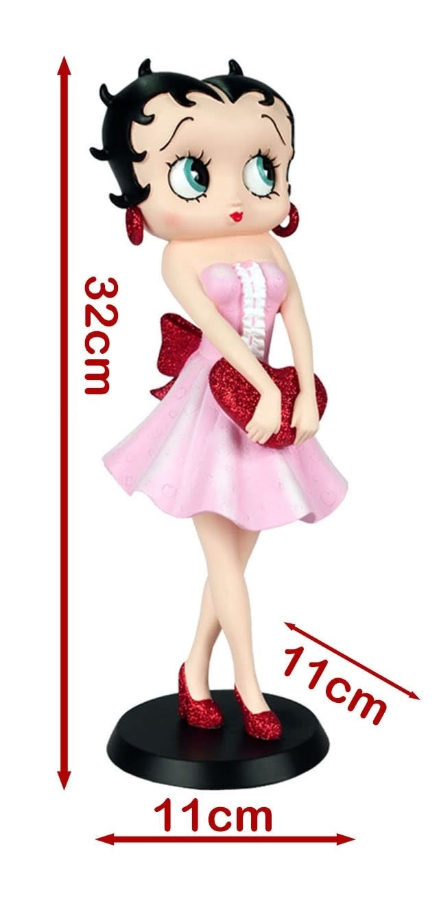 Figurine: Betty Boop - Holding Red Heart