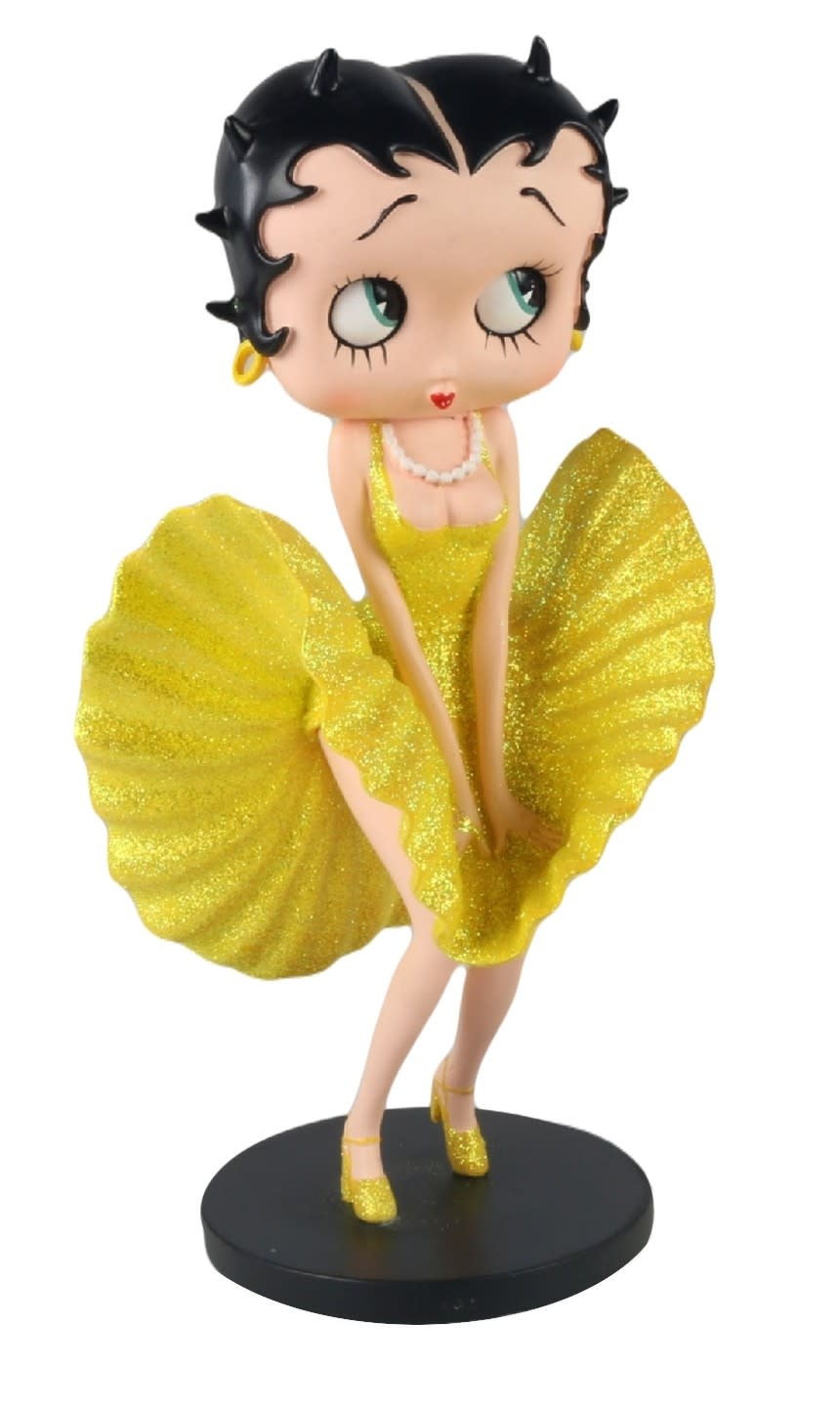 Figurine: Betty Boop - Cool Breeze (Yellow Glitter)