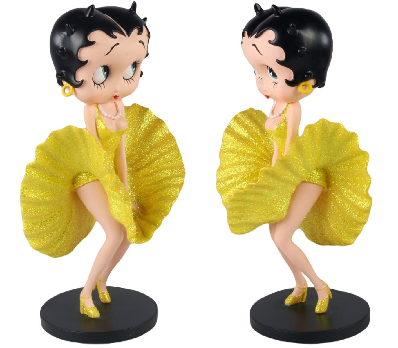 Figurine: Betty Boop - Cool Breeze (Yellow Glitter)