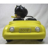 Figurine: Betty Boop - In Yellow Sports Car