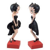 Figurine: Betty Boop Posing 'Black Glitter Dress