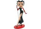 Figurine: Betty Boop Classic Singer (Black Glitter Dress