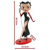Figurine: Betty Boop - Classic Singer (Black Glitter Dress)