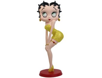 Figurine: Betty Boop Classic Pose (Yellow Glitter)
