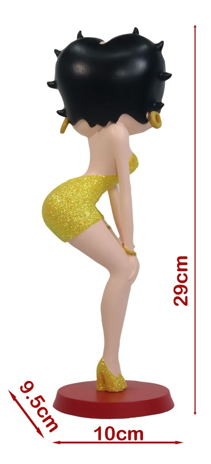 Figurine: Betty Boop - Classic Pose (Yellow Glitter)