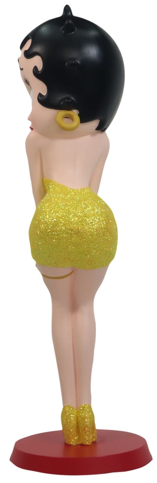 Figurine: Betty Boop Classic Pose (Yellow Glitter)