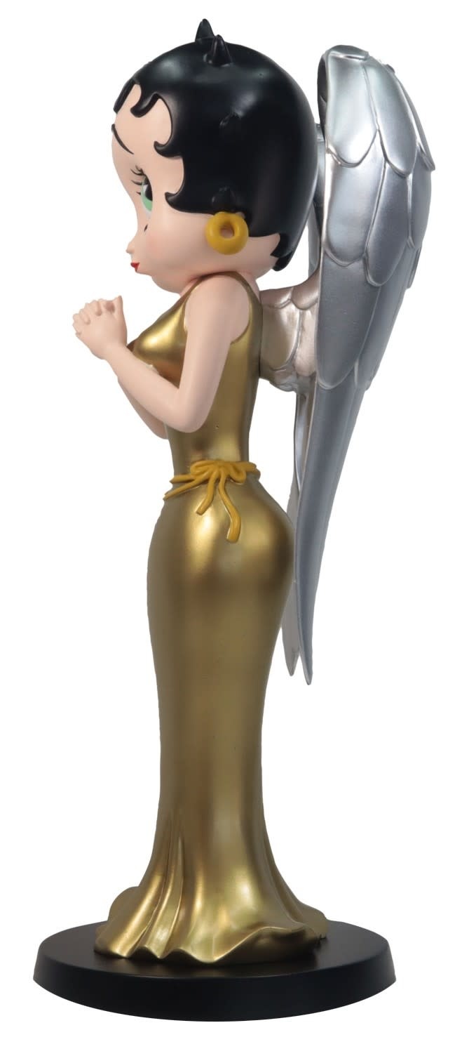 Figurine: Betty - Angel Silver Wings and Gold Dress